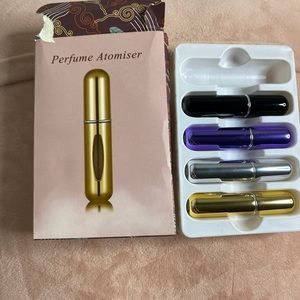 Traveling perfume cases missing one in case